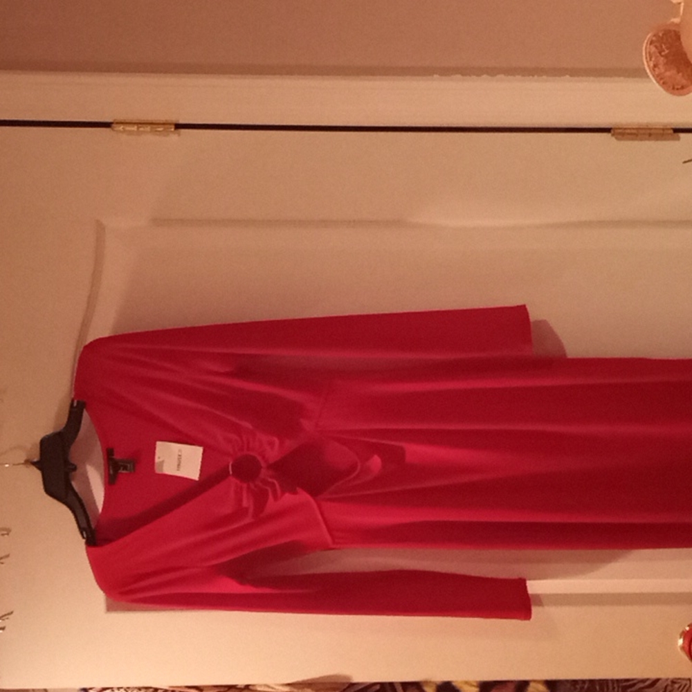 Long Sexy Red Dress from Forever 21 size M/L